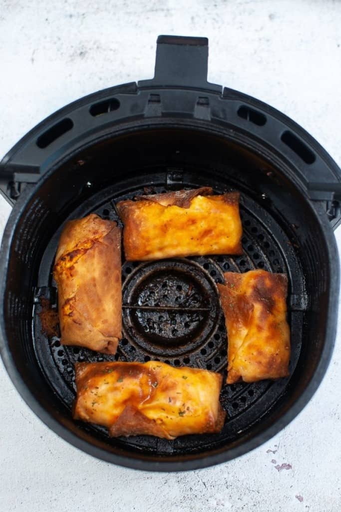 cook air fryer buffalo chicken in single row without touching