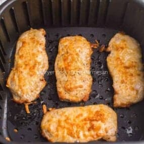 flip pork chops over in air fryer to cook evenly