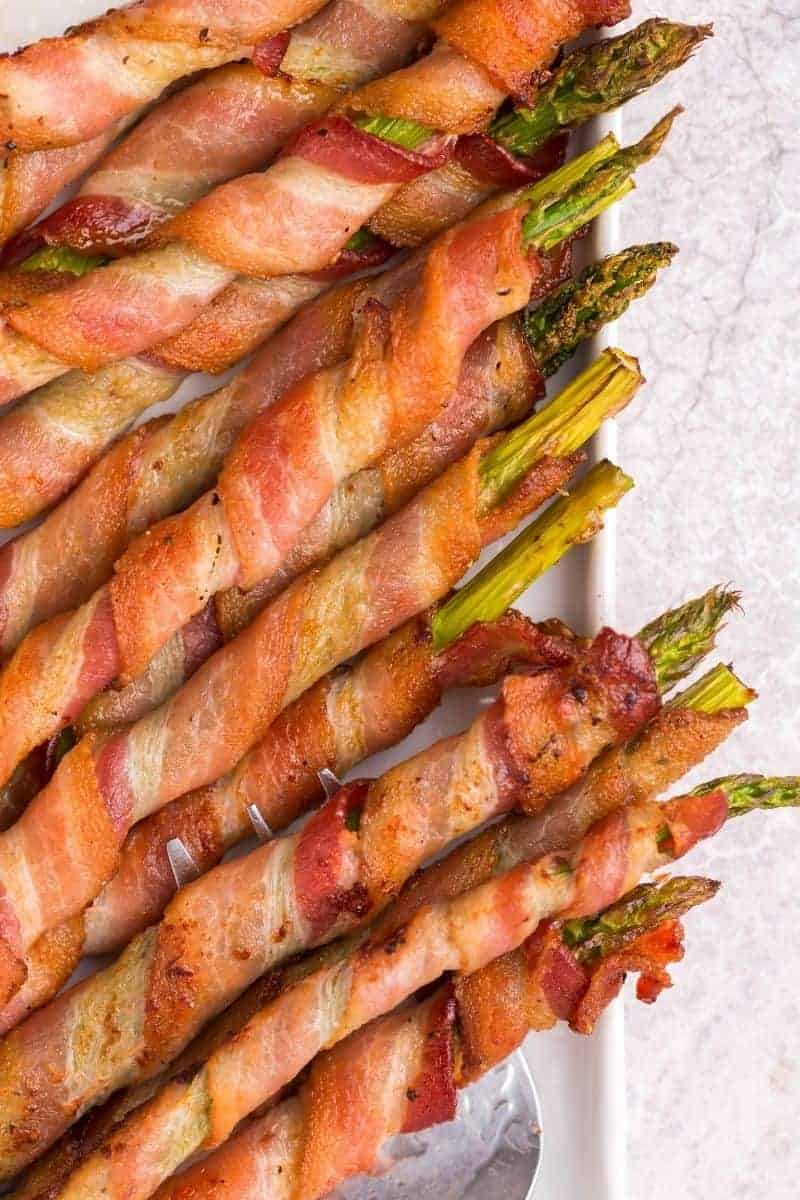 Bacon Wrapped Asparagus in the Air Fryer Everyday Family Cooking