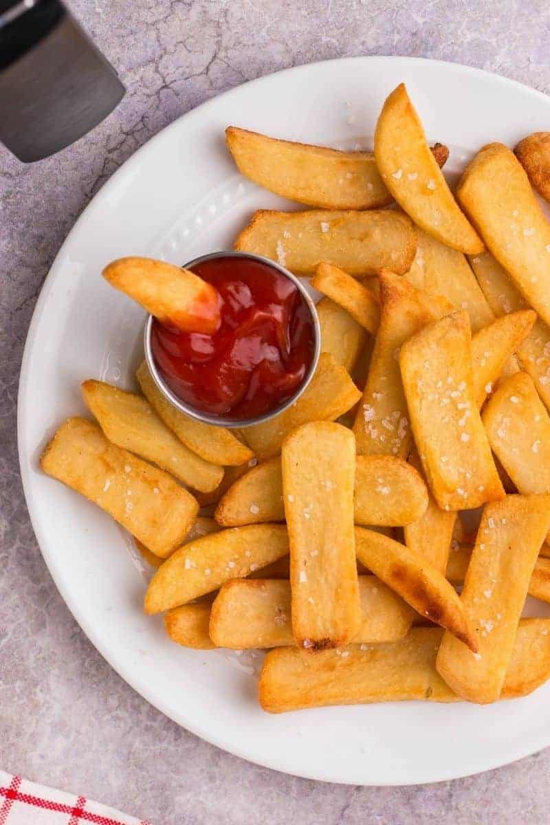 Frozen Fries in Air Fryer - Everyday Family Cooking