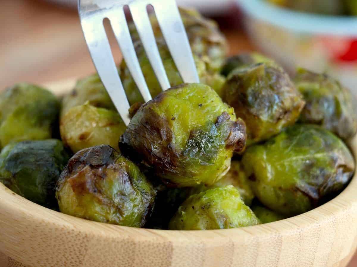 Frozen Brussel Sprouts in the Air Fryer Everyday Family Cooking