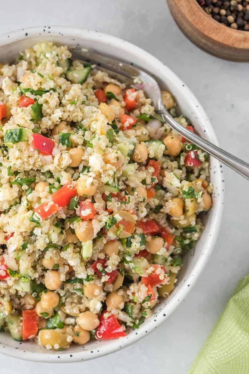 Chickpea Salad Meal Prep Recipe – Meal Prep Salad Recipe — Eatwell101