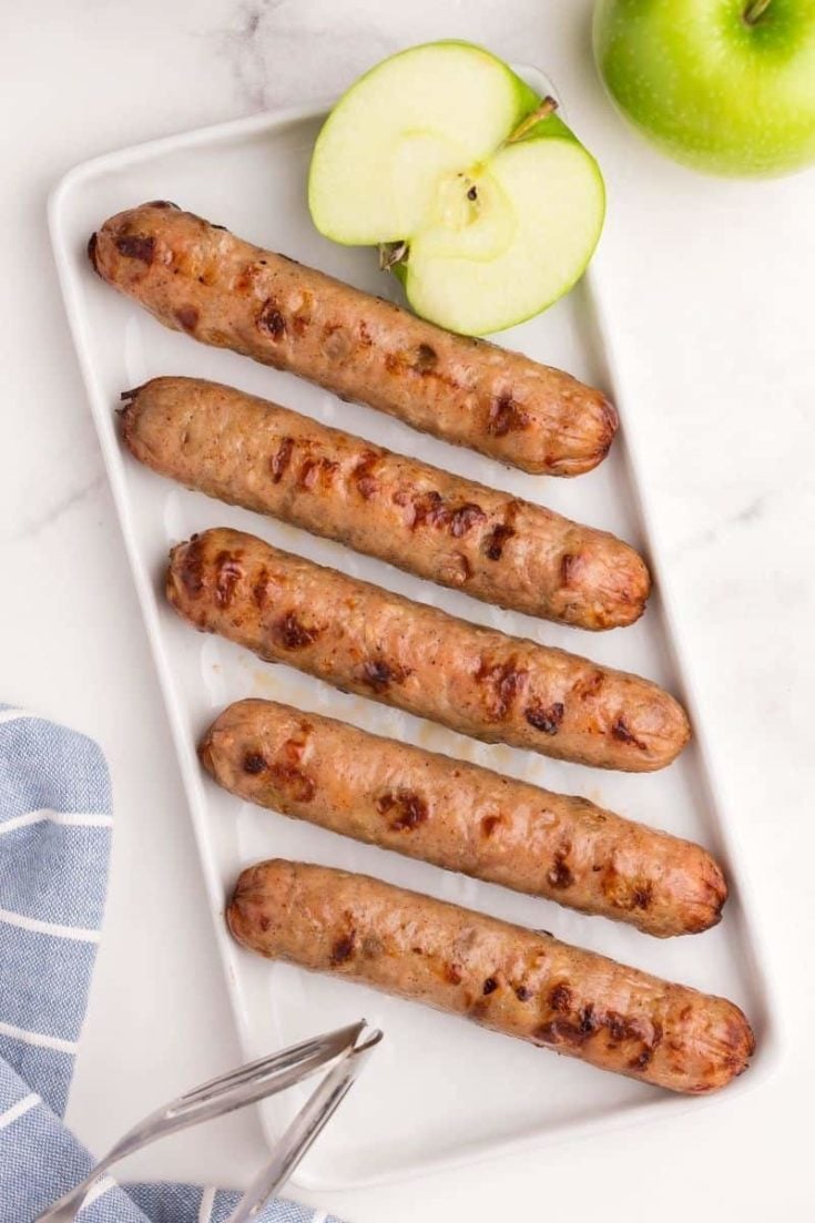 Chicken sausages clearance