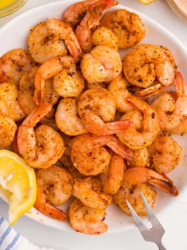 Delicious 20 Min Shrimp (air fryer recipe) - Everyday Family Cooking