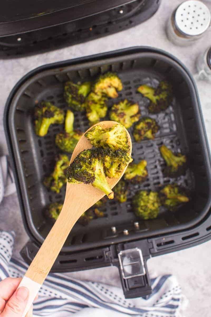 Frozen Broccoli in the Air Fryer Everyday Family Cooking