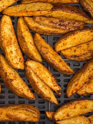 potato wedges in the air fryer