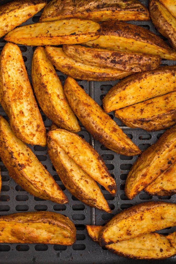 potato wedges in the air fryer