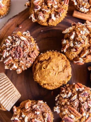 baked pumpkin muffins