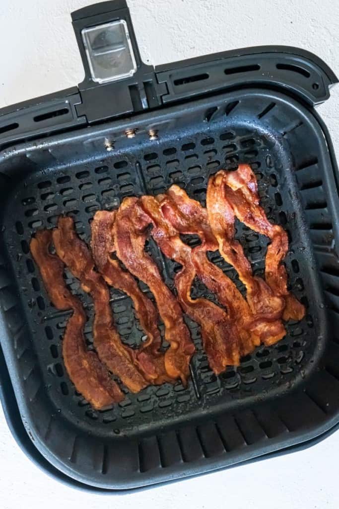 cooking bacon in air fryer