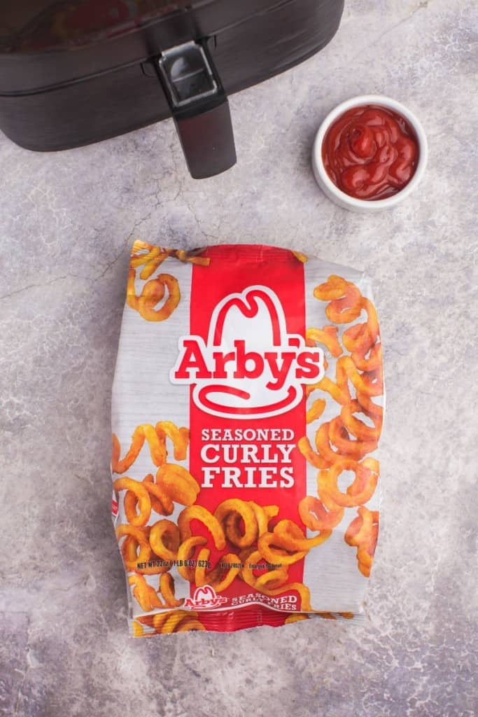 bag of arby's curly fries