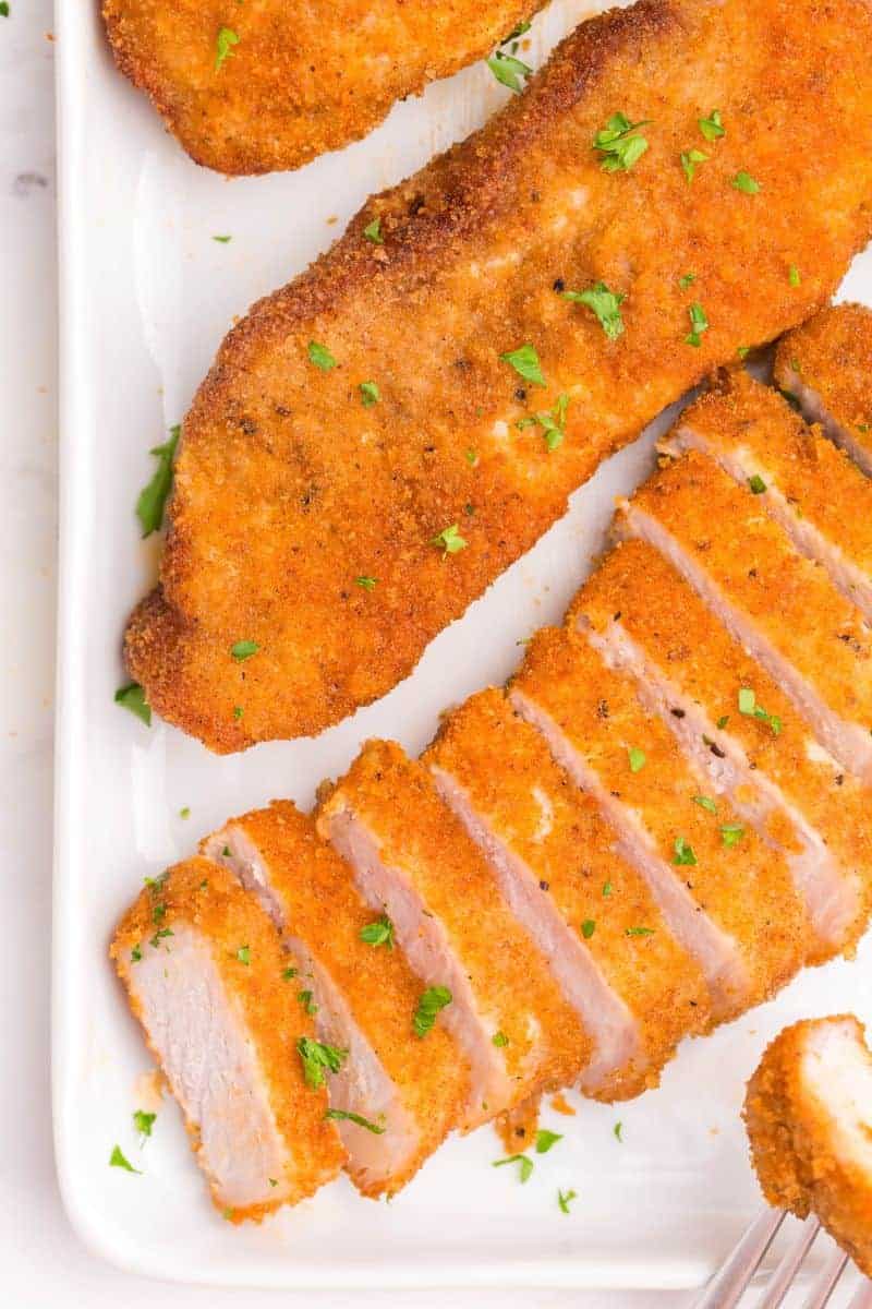 Air Fryer Shake and Bake Pork Chops Everyday Family Cooking