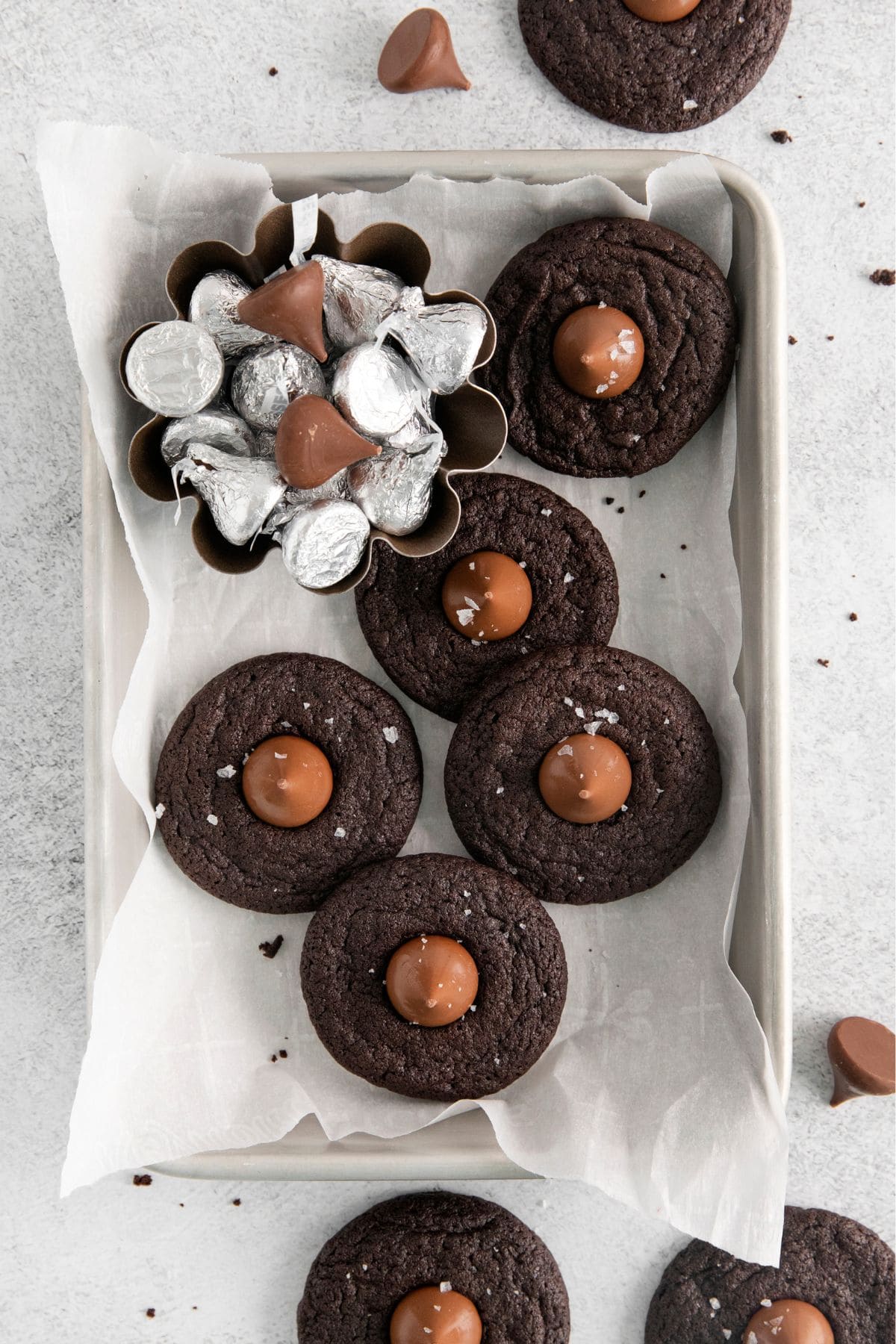 Easy Chocolate Kiss Cookies | Everyday Family Cooking