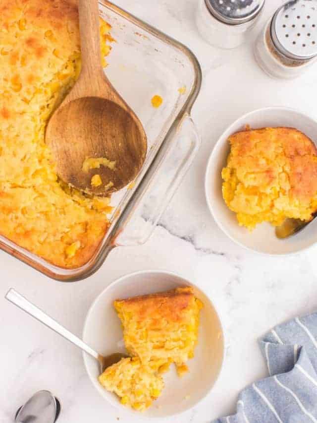 Easy Corn Casserole without Sour Cream Everyday Family Cooking