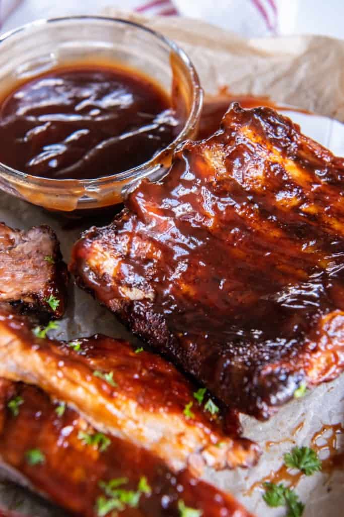 saucy baby back ribs