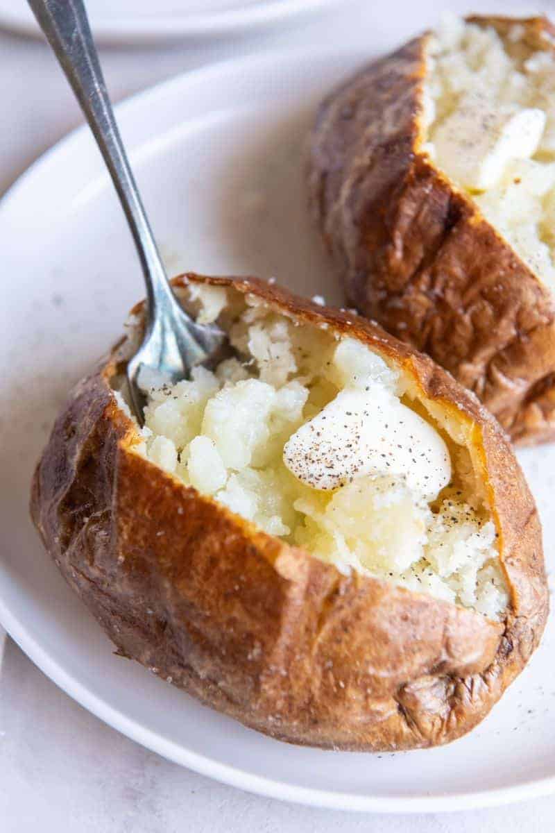 Air Fried Baked Potatoes Everyday Family Cooking