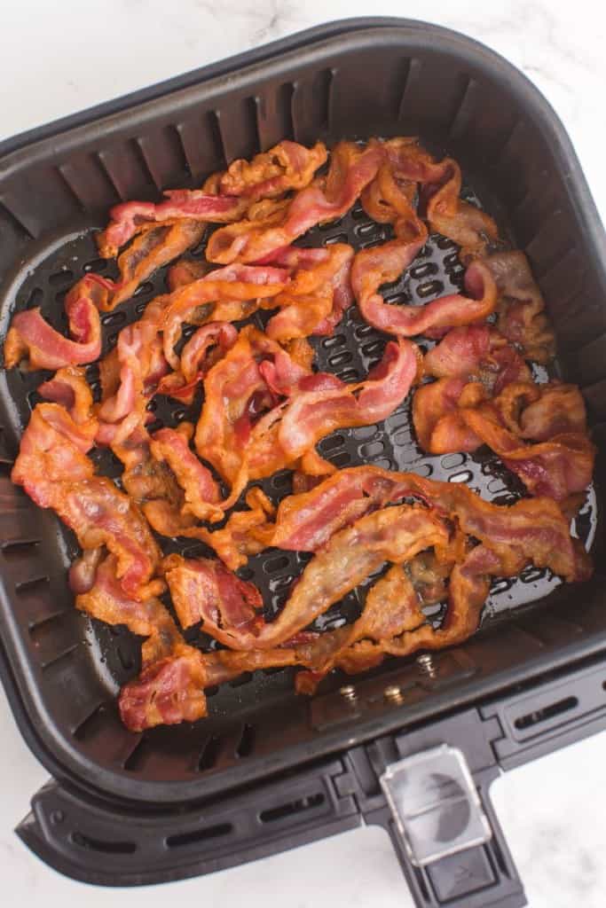 crispy air fried bacon