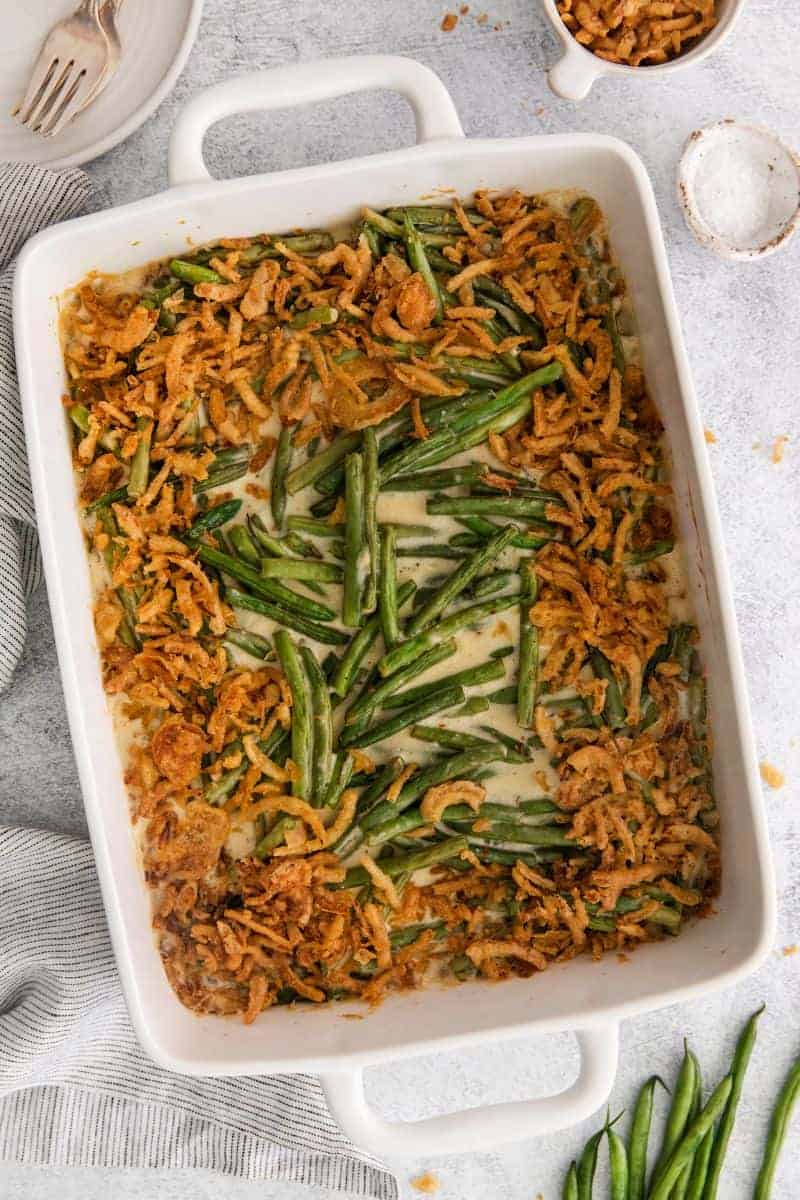 Green Bean Casserole without Mushrooms! - Everyday Family Cooking
