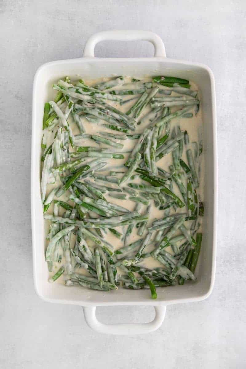 Green Bean Casserole Without Mushroom Soup Everyday Family Cooking