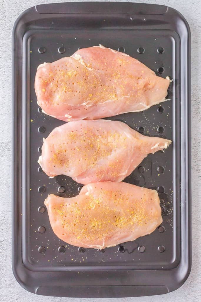 raw chicken breasts