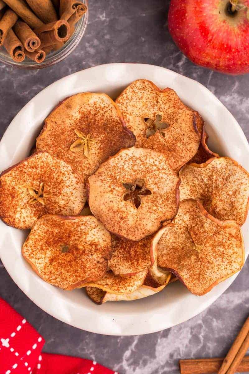 Air Fryer Apple Chips | Everyday Family Cooking