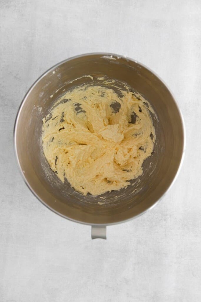 sugar cookie dough in a bowl