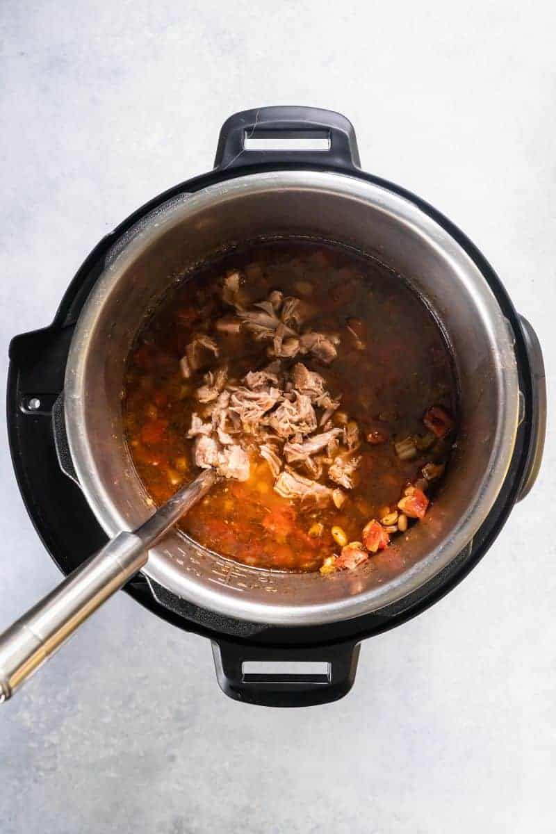 Instant Pot Navy Bean Soup | Everyday Family Cooking