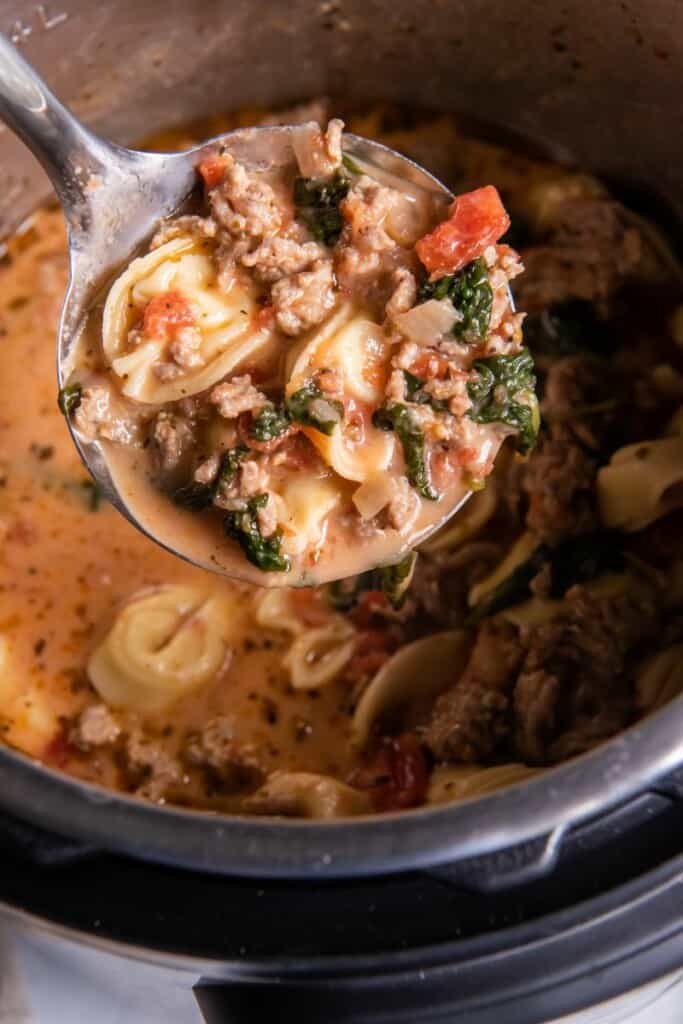 Instant Pot Tortellini Soup Everyday Family Cooking