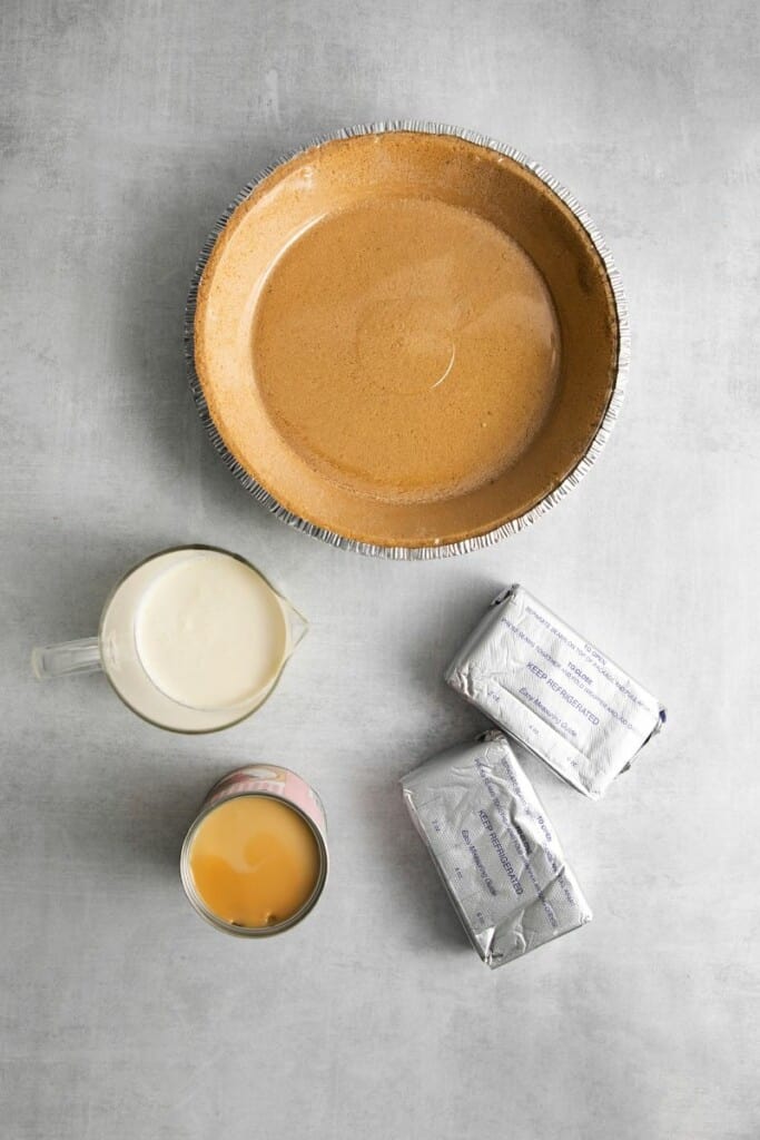 ingredients to make no bake cheesecake