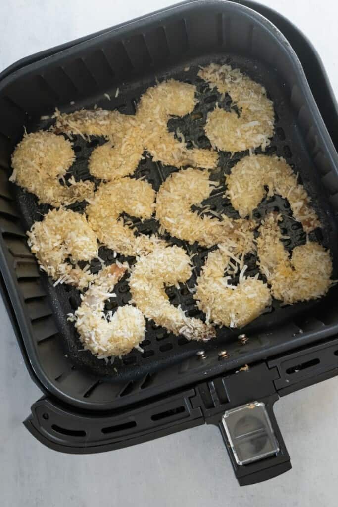 breaded shrimp in air fryer