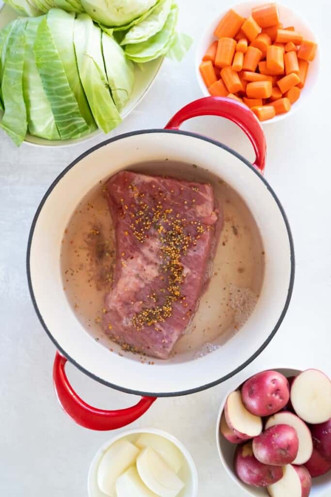 beef in a pot