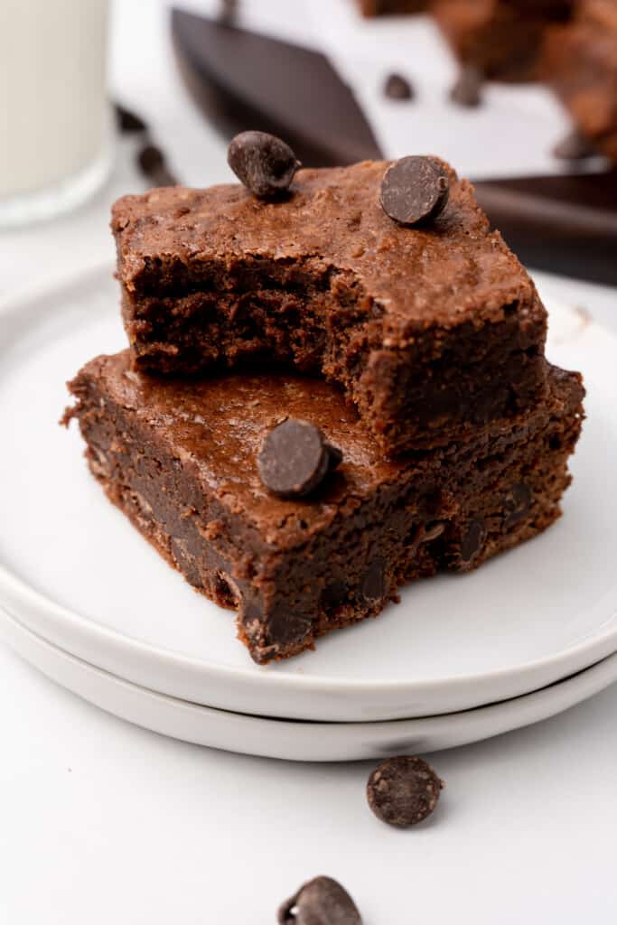 brownie with bite out of it