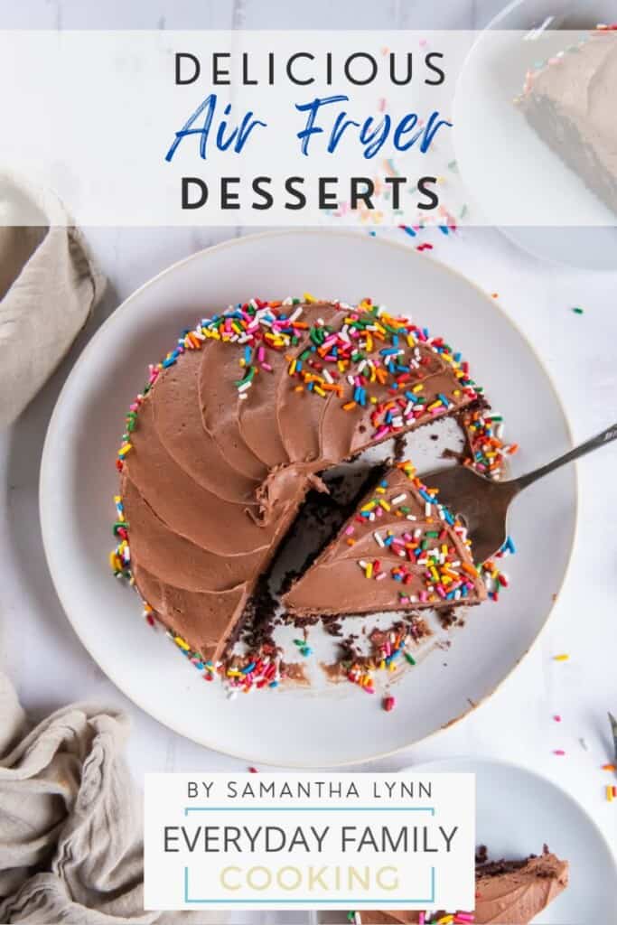 Air Fryer Desserts Recipes ebook cover