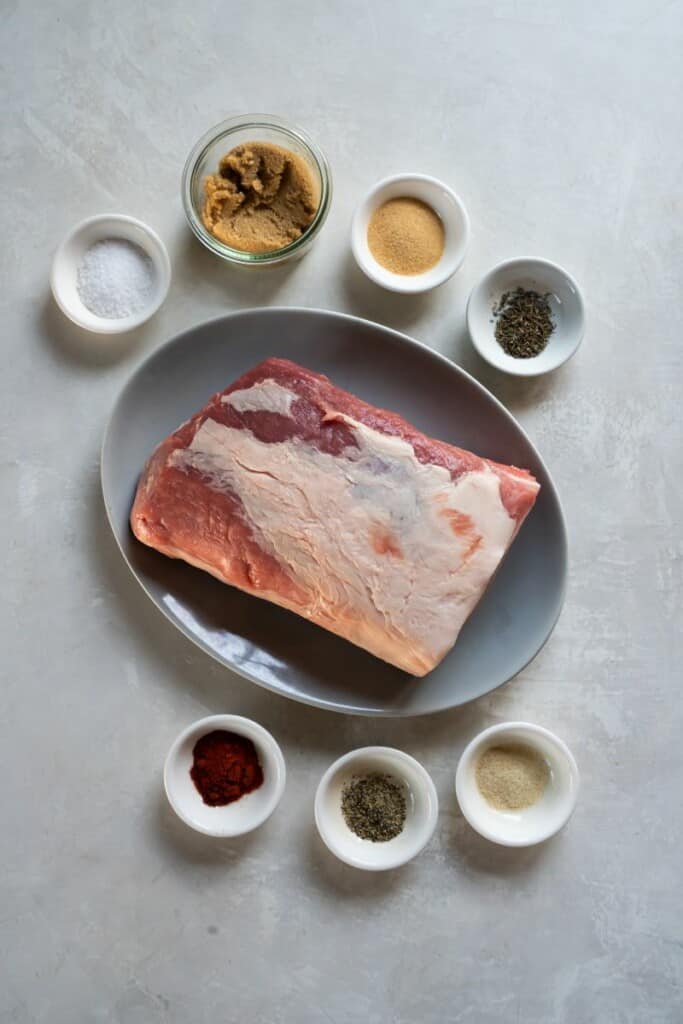 ingredients to make air fryer pork roast