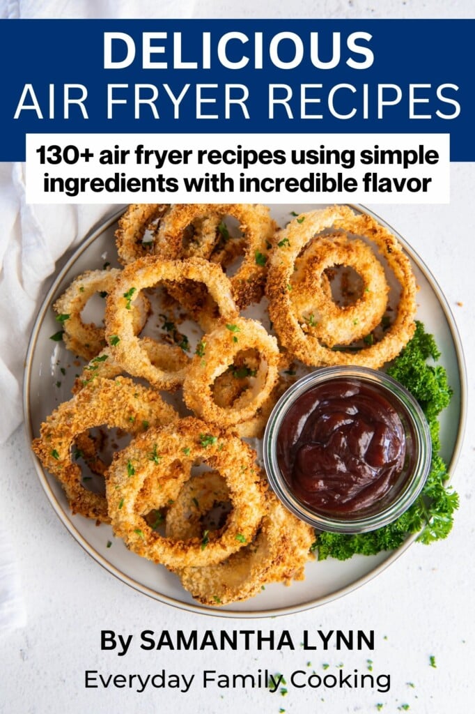 Delicious Air Fryer Recipes print book cover