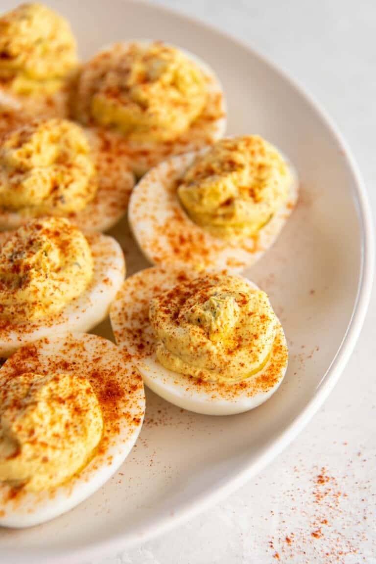 Deviled Eggs Without Mayo | Everyday Family Cooking