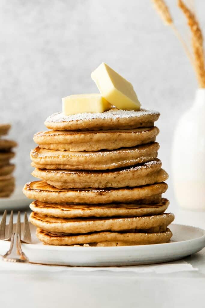 stack of french toast pancakes