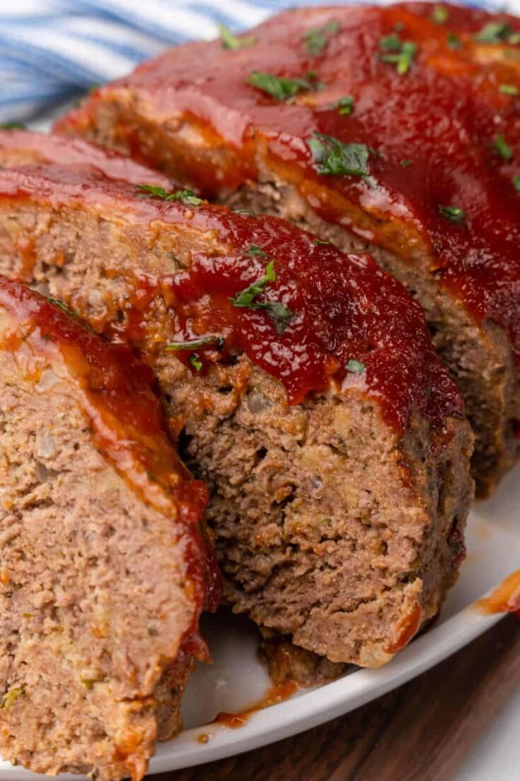 closeup of meatloaf