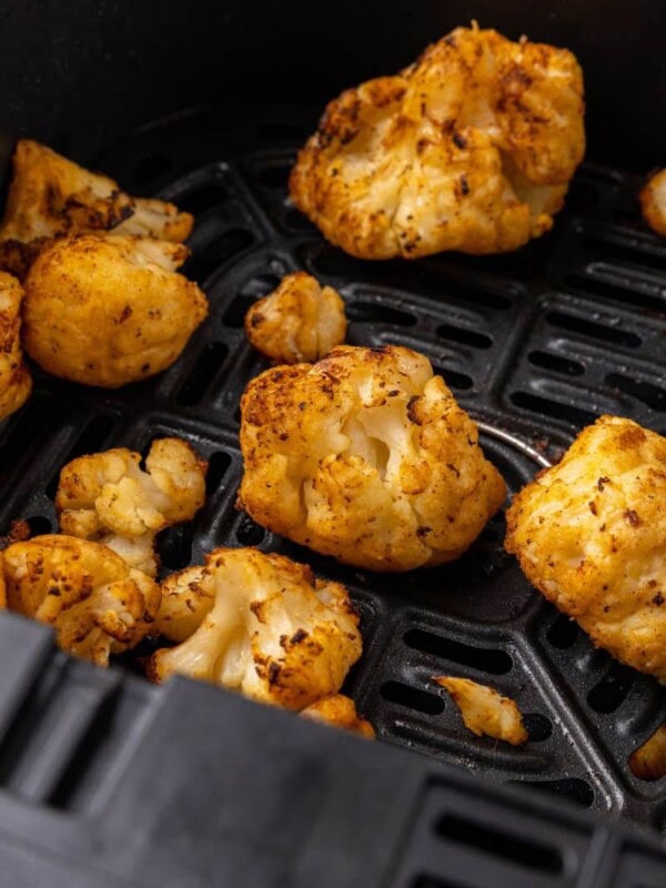 frozen cauliflower cooked in air fryer