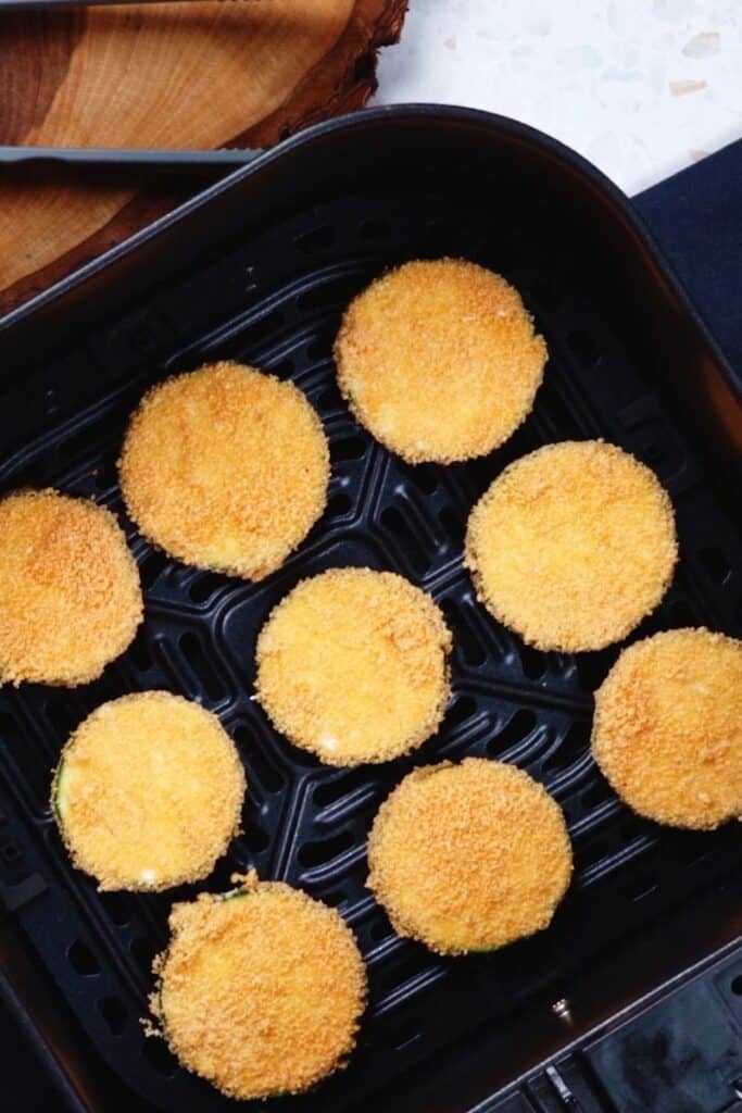 zucchini chips in the air fryer