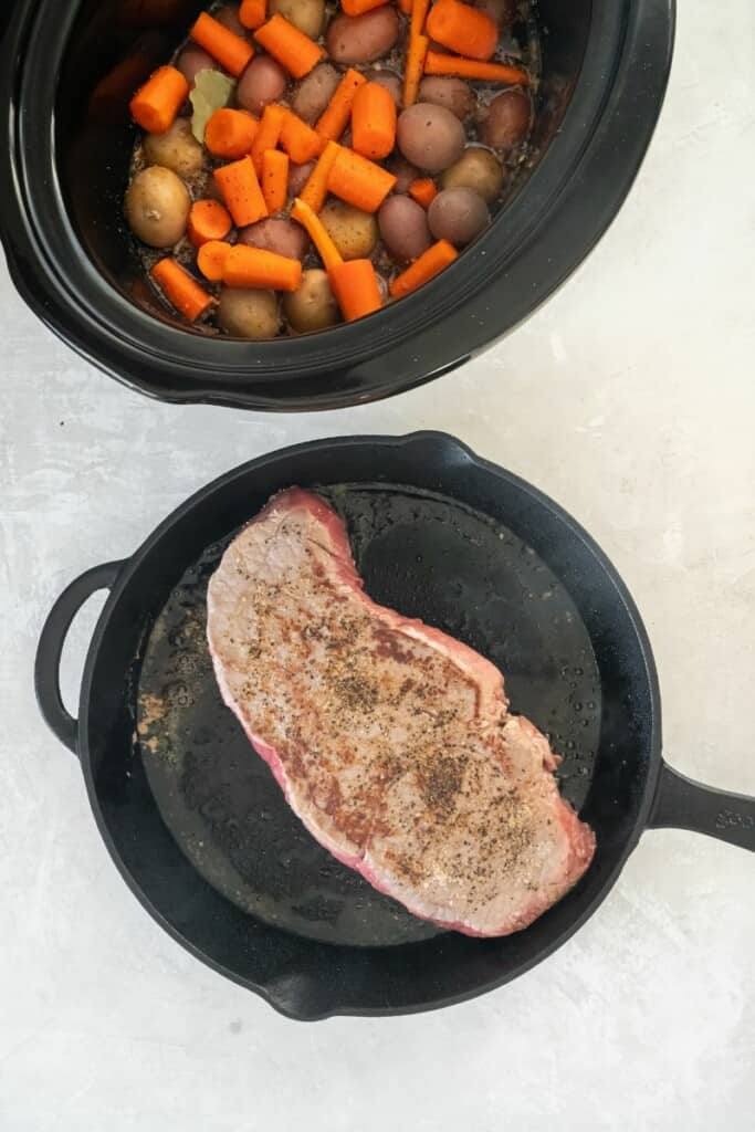 london broil in skillet