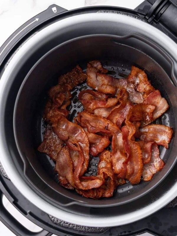 cooked bacon in ninja foodi