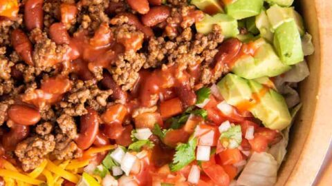 Taco Salad Recipe with Catalina Dressing Taco Salad Recipe with Catalina Dressing