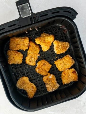 air fried catfish nuggets