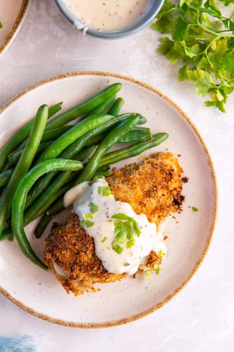 Crispy Air Fryer Chicken Cordon Bleu Everyday Family Cooking