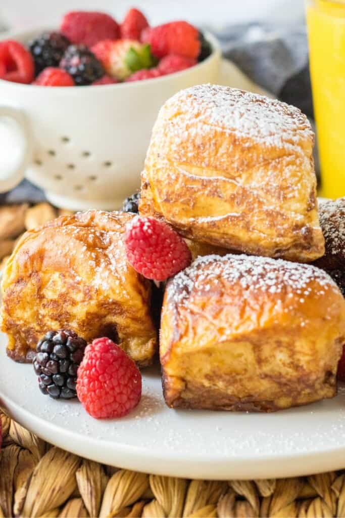 several pieces of hawaiian french toast