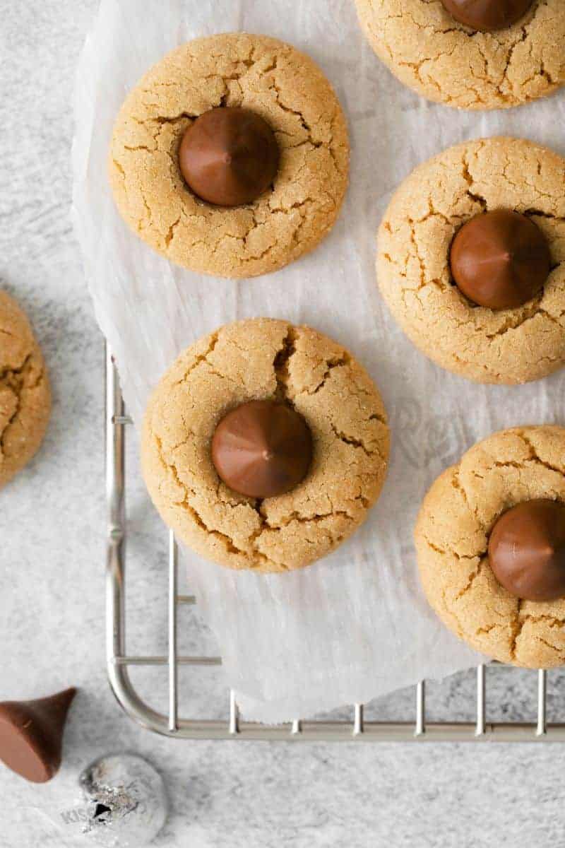 Easy Peanut Butter Kiss Cookies Everyday Family Cooking