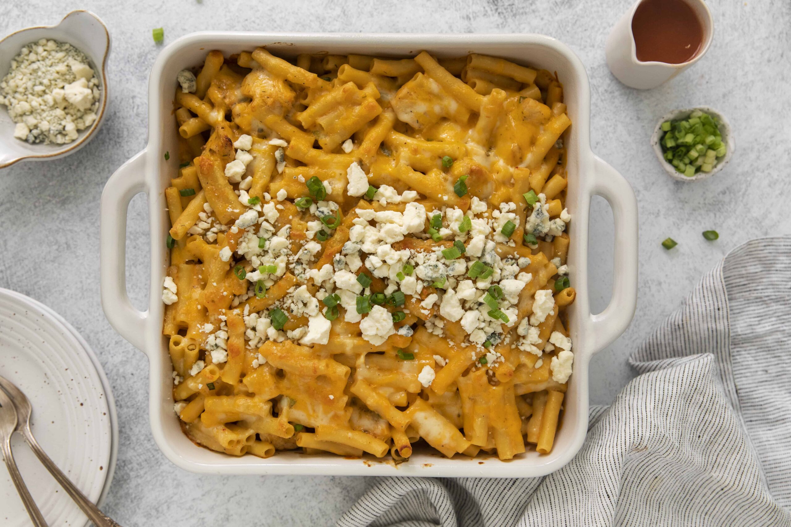Buffalo Chicken Pasta Bake | Everyday Family Cooking Buffalo Chicken Pasta Bake | Everyday Family Cooking