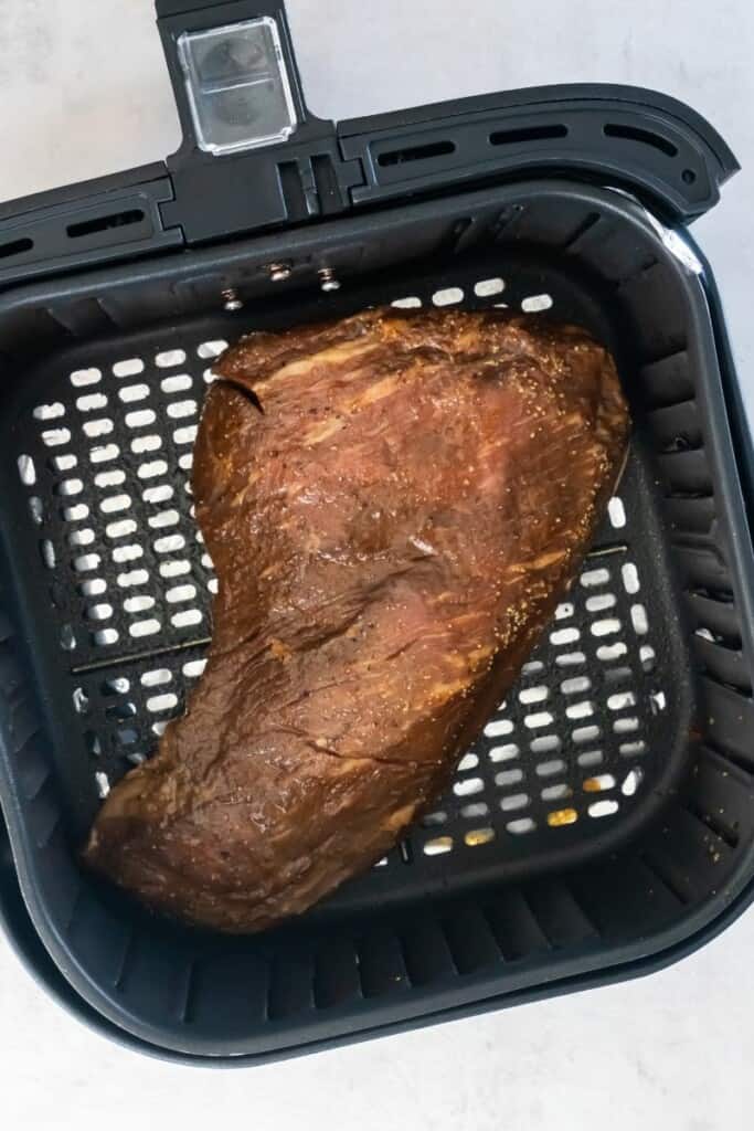 tri tip in air fryer basket