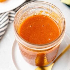 jar with mild buffalo sauce