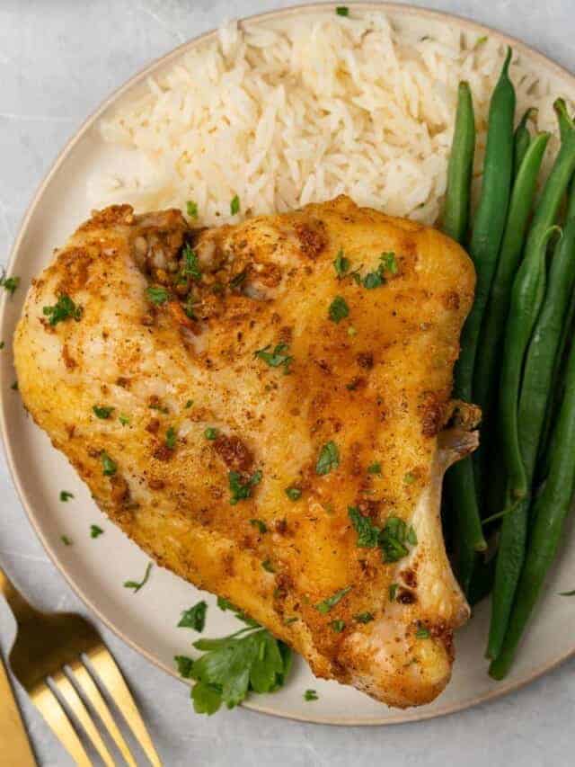 Baked Split Chicken Breast - Easy Dinner Recipe - Everyday Family Cooking